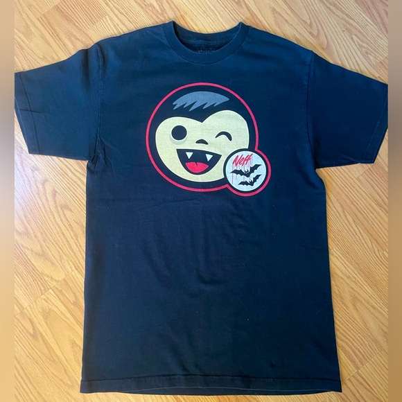 Neff black vampire t-shirt size large. - Picture 1 of 3